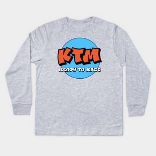 KTM Orange Race Kids Long Sleeve T-Shirt